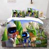 Astro Bot Cute Cartoon Bedding Set Duvet Set Single Double Bed King Size Bed Set Adult Boys Bedroom Duvet Cover Pillow Case