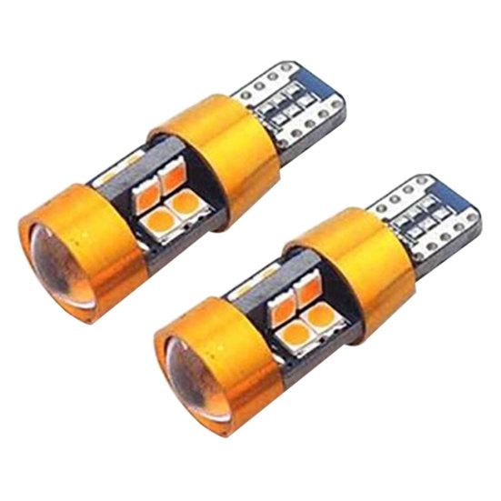 

2шт T10 168 194 2825 W5W 19LED Янтарный парковочный фонарь заднего хода