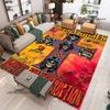 Guns n'roses band retro print carpet fashion home decoration non -slip carpet photography propsmal area rug birthday gift