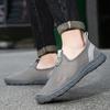 Fashion All-match Mens Sneakers Summer Lightweight Walking Footwear New Men's Loafers Mesh Breathable Flats Mens Slip On Casual Shoes