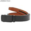 Men's Business Automatic Belt Twill Buckle Genuine Leather Belt Two-layer Cowhide Work Stick