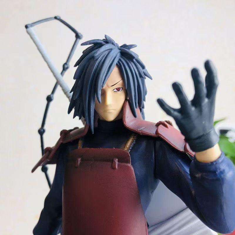 Anime Naruto Uchiha Madara Akatsuki Figure PVC Statue Collectible Action Figure Model Toys Doll Decorative Gift