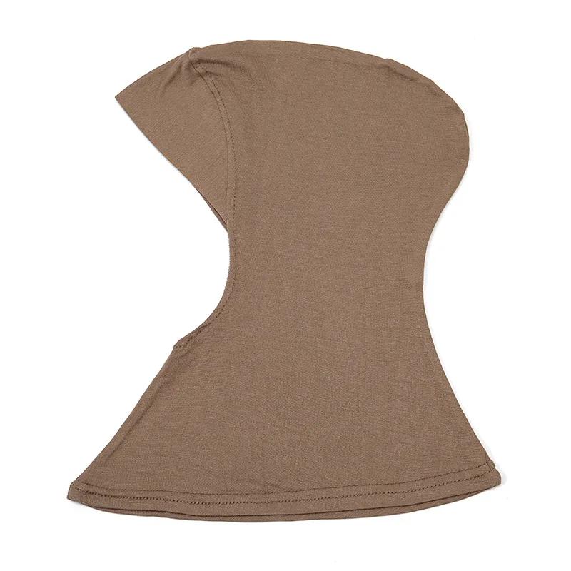 Ready To Wear Inner Cap Hijab For Women Muslim Solid Underscarf Hijab Undercap Scarf Turban Hat Islamic Muslim Hijabs Ramadan