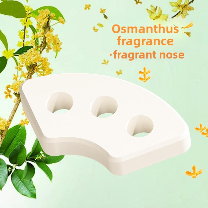 Engangs toalettbørste, veggmontert i husholdningsbad, ingen blinde flekker. Spesielt avkalkingsverktøy for toalettbørster, børstehode