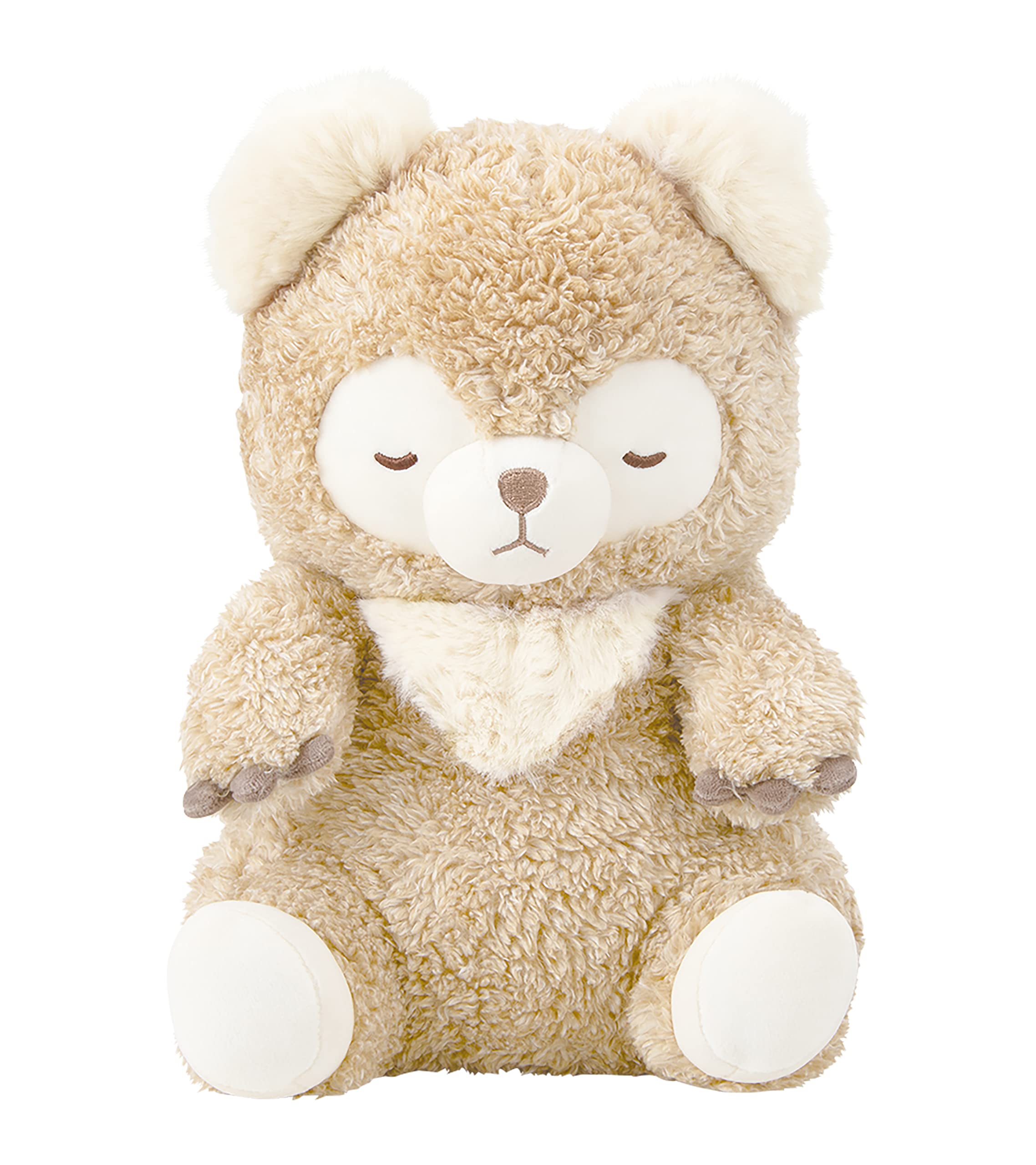 

Livheart Moco Friends Nuts Body Pillow, Beige, Medium (Approx. 30cm), Fluffy and Soft, 97501-13