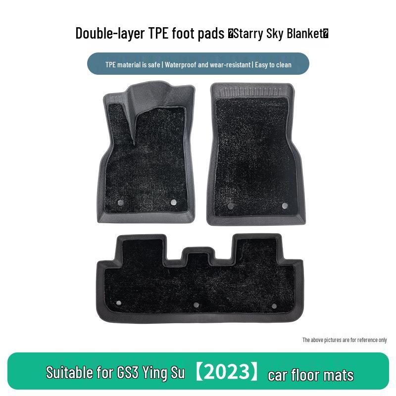 TPE Floor Mats for GAC Trumpchi GS3 Shadow Leopard 2023 - Wear-Resistant, In Stock