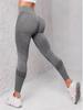 2023 Women's High-Waist Yoga Pants: Solid Color, Hip-Lifting, Fitness Style