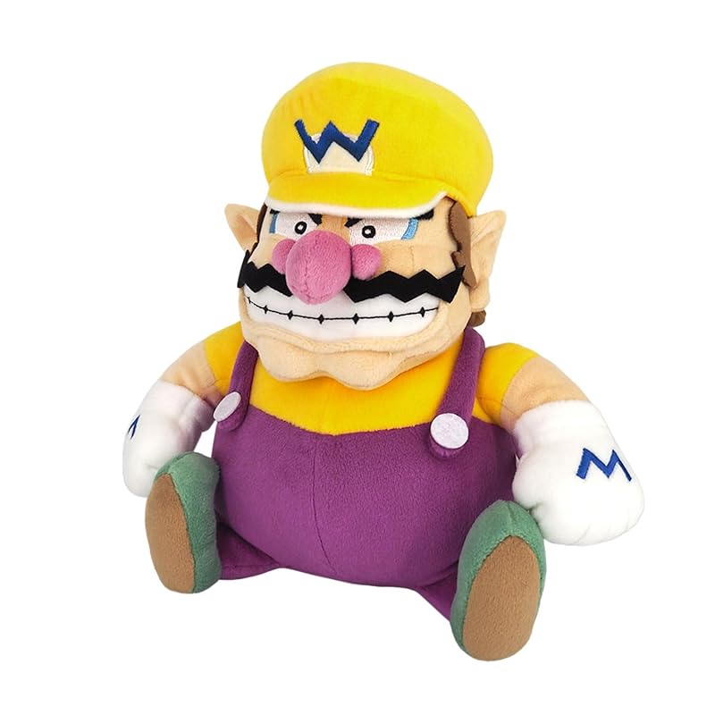 

Sanei Boeki Super Mario ALL STAR COLLECTION Wario (S) W18 x D12 x H25cm Plush Toy AC08