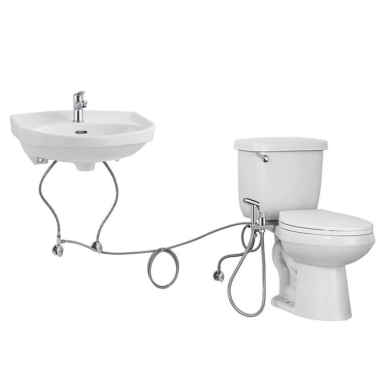BA0402B Hot and Cold Water Handheld Bidet Shower Mixer