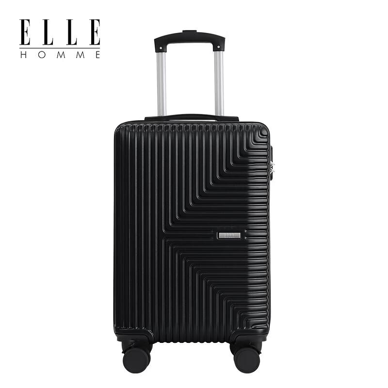 ELLE HOMME Lightweight Spinner Carry-On Luggage