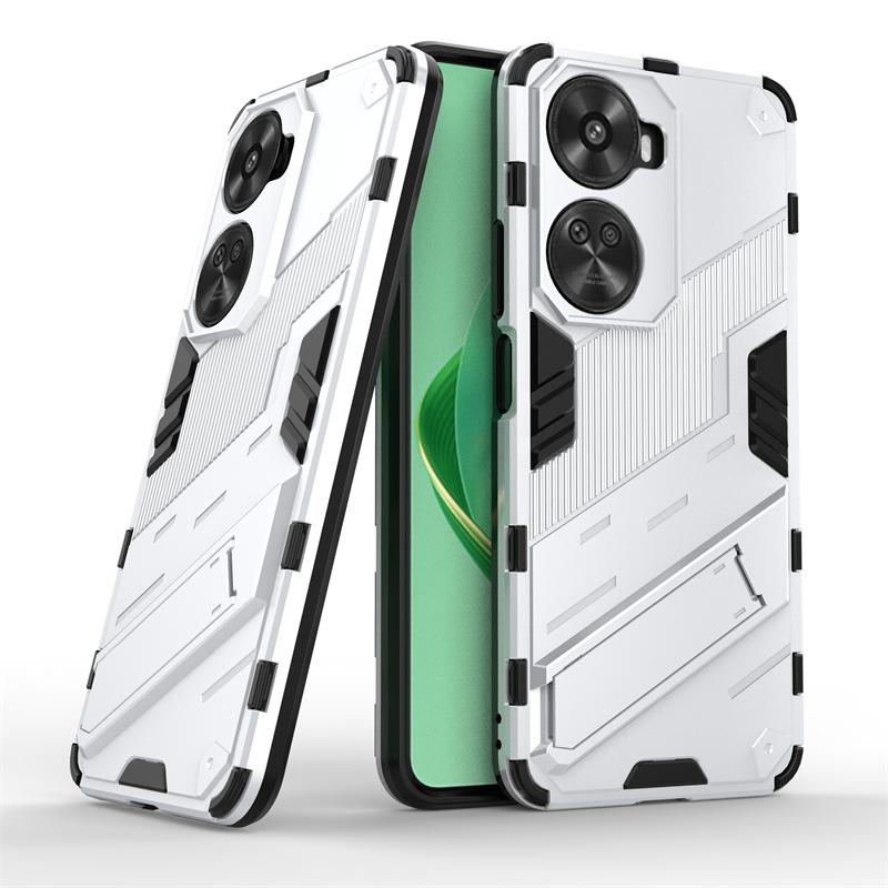 

Чехол-подставка для Huawei Nova 12 SE Чехол для Huawei Nova 12 SE Capas Противоударная задняя крышка-подставка для Huawei Nova 12 SE Fundas For Nova 12 SE белый