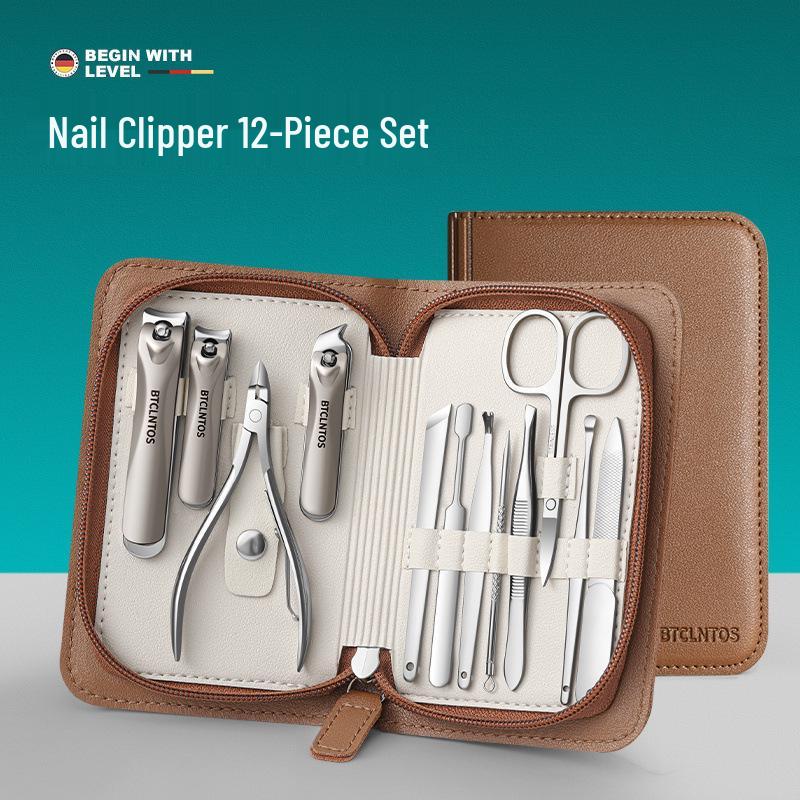 Luxury Men's Multifunctional Nail Clipper & Trimming Set