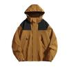 Jacket Outdoor Couple Color Matching Removable Cap Waterproof Windproof Jacket Youth Mountaineering Jacket