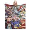 Anime Record Of Ragnarok Blankets Fleece  Cozy Ultra-Soft Throw Blanket for Sofa Plush Thin Quilt