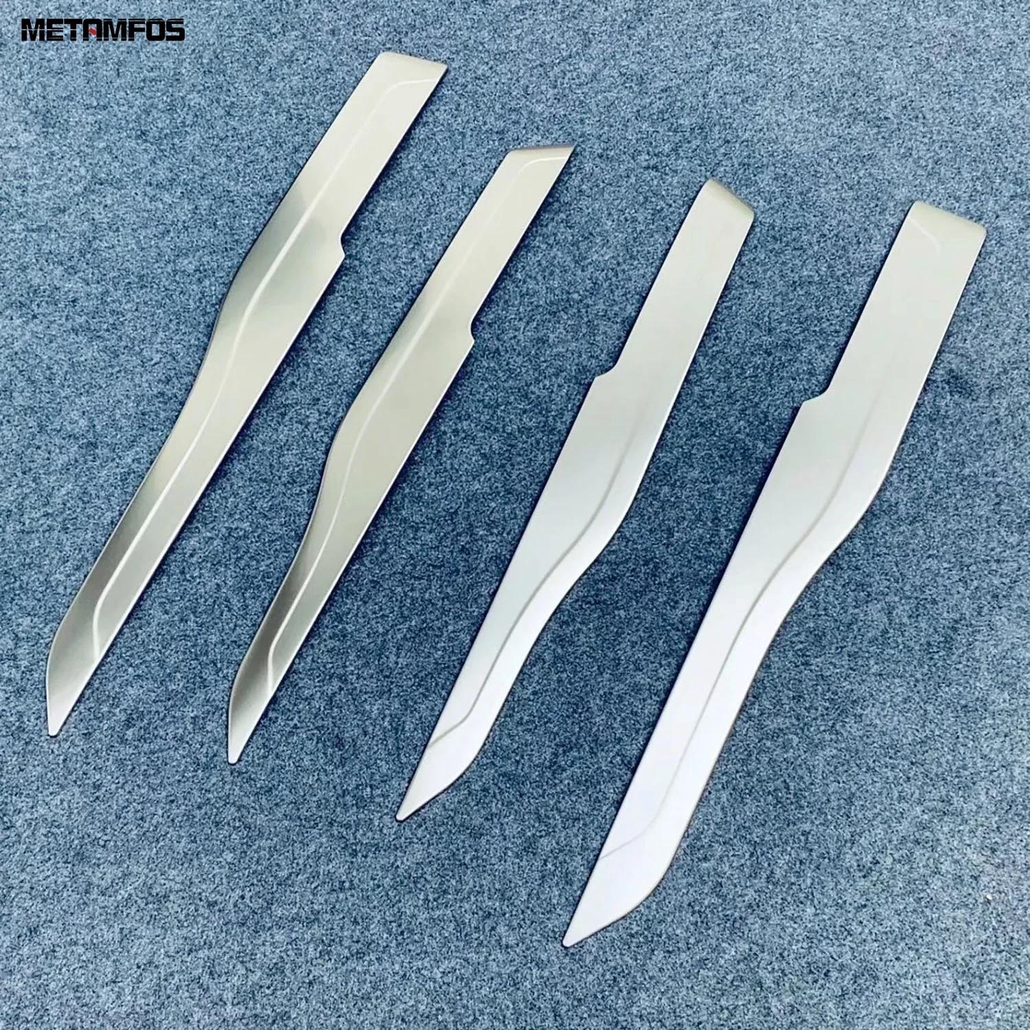 

ide Door Armrest Panel Strip Molding Trim For Toyota Harrier Venza - 2024 2025 Matte Interior Accessories Car Styling Stainless Steel