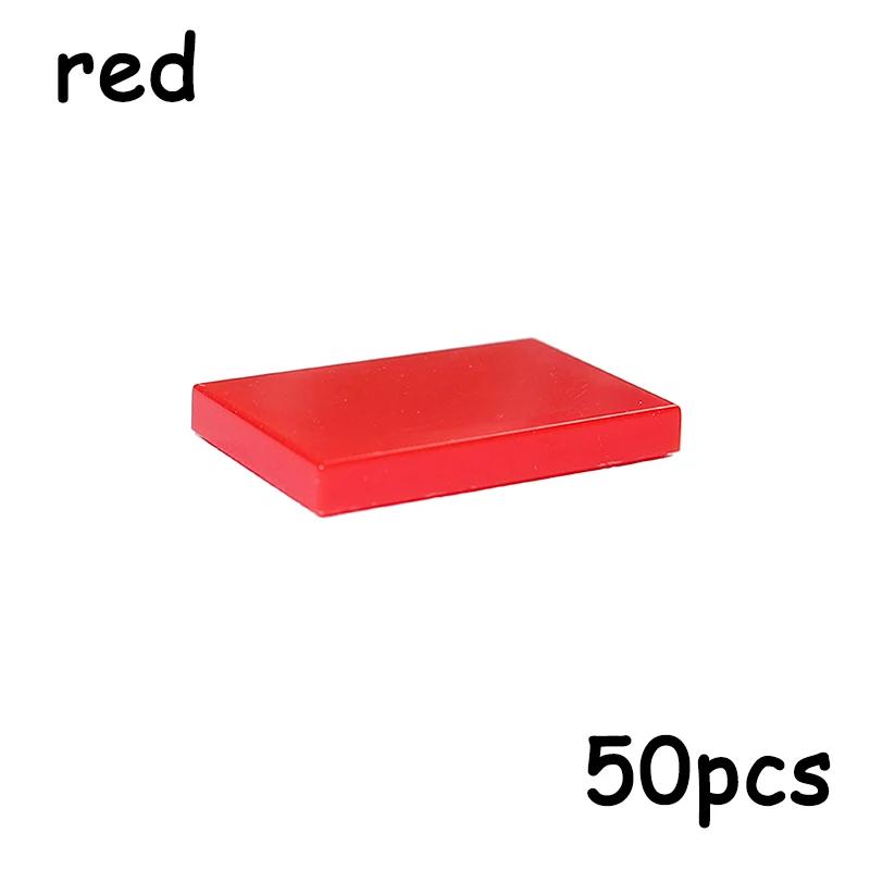 50PCS MOC Assemble Particles 26603 Size 2x3 Bricks Flat Tile Smooth 2*3 Building Blocks DIY Educational Creative Toy for Kids