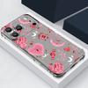 Love Heart Painted Print Silicone Phone Case For iPhone 17 Pro Max 16 15 14 Pro Max 13 12 Pro 11 Shockproof Soft TPU Clear Cover