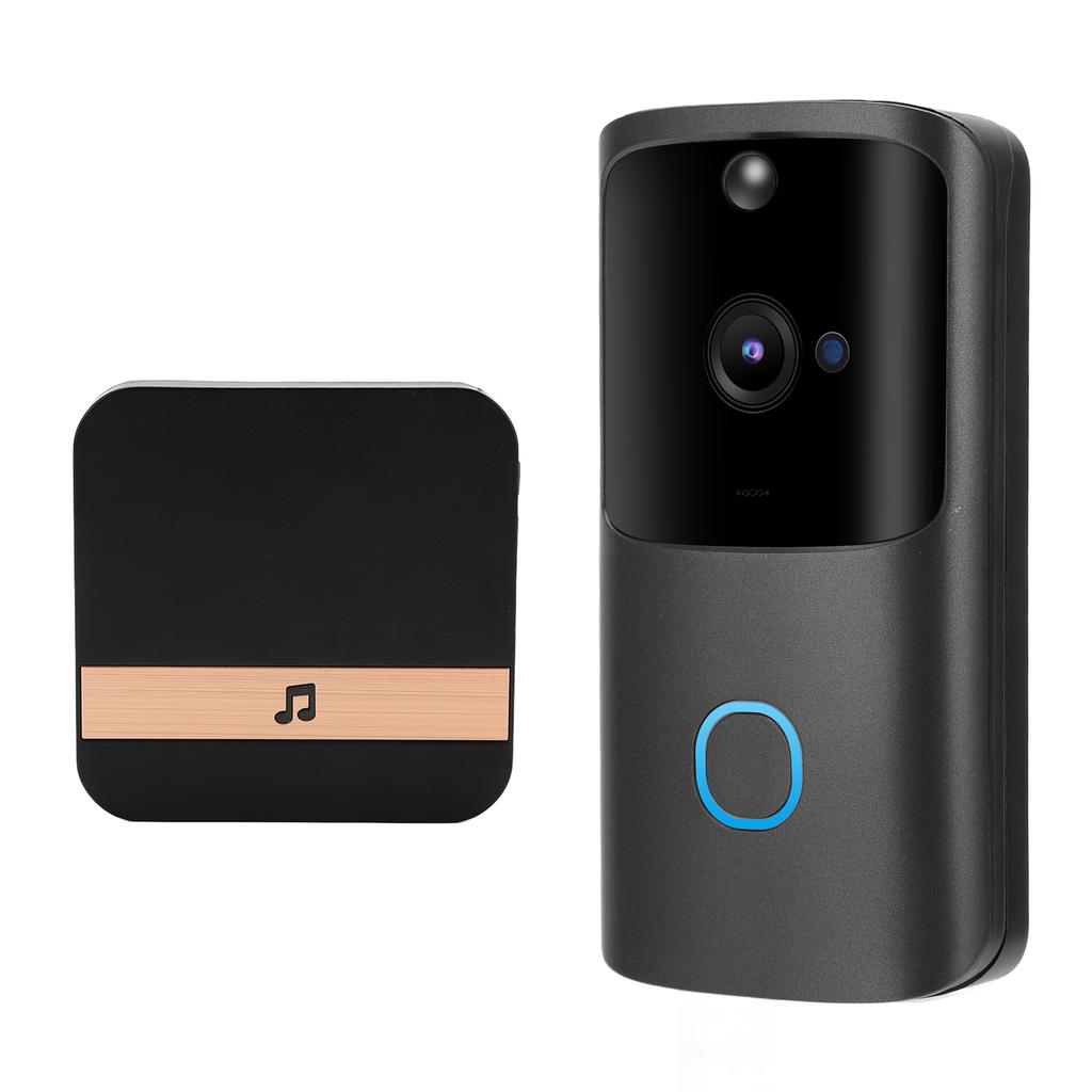 Wireless Video Doorbell WIFI 100DB 2 Way Audio Motion Detection Alarm Night Vision Doorphone