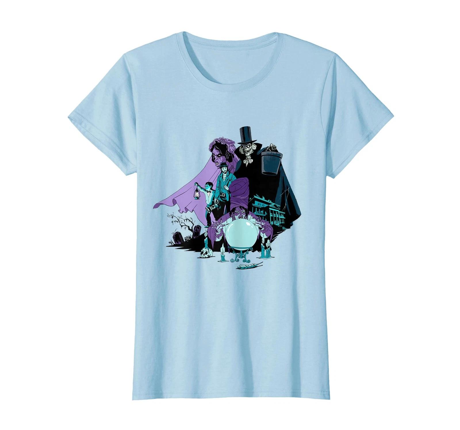 Disney Haunted Mansion Live Action Hatbox Ghost Bride Harriet Ben T-Shirt_ 3XL