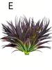 1 pack of 4pcs anti-ultraviolet artificial tall grass plant spider plant bouquet home decoration floral supplies