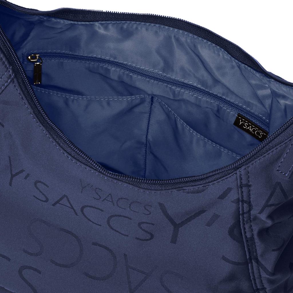 Logo Jacquard Backpack Navy [Isaac] 2-way Y82-01-05