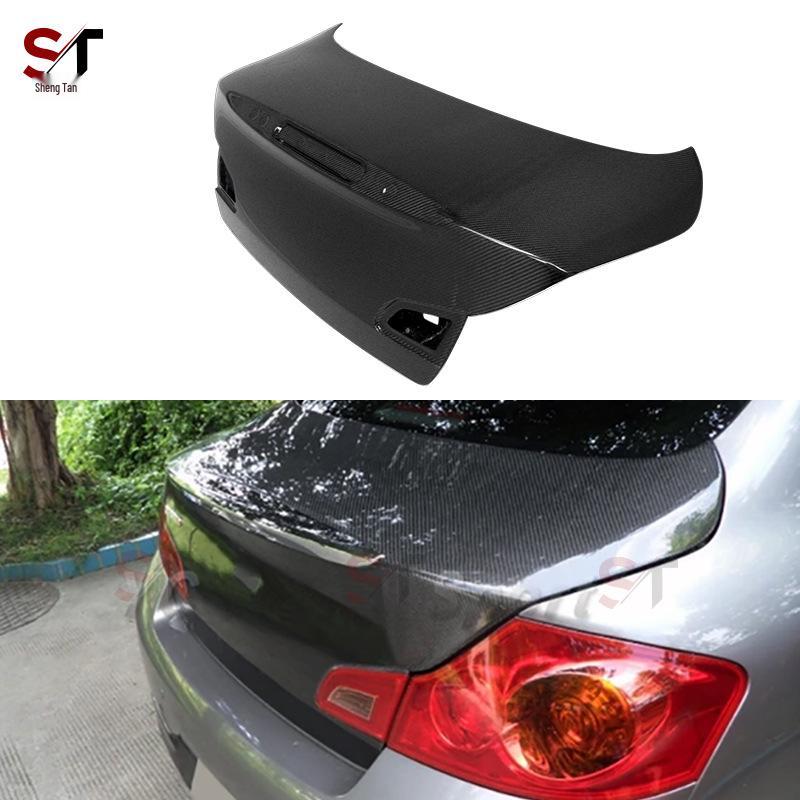 

Infiniti G37 Sedan Carbon Fiber Trunk Lid Luggage Rack Cover (2007-2013)