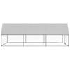 Vidaxl Outdoor Chicken Coop, 3X6X2 M, Galvanized Steel