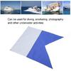 International Diver Flags Blue and White Diving Boats Flags Marker Marine Diving Warning Flags for Safety Reminder