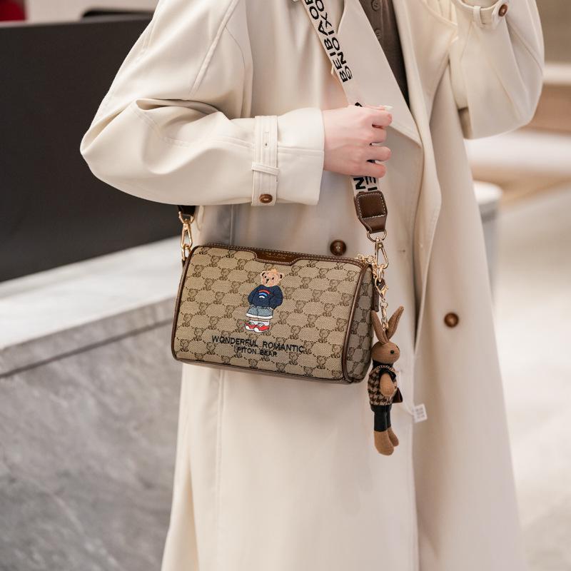 2025 Urban Crossbody Bag - Trendy European & American Cartoon Fashion for Women