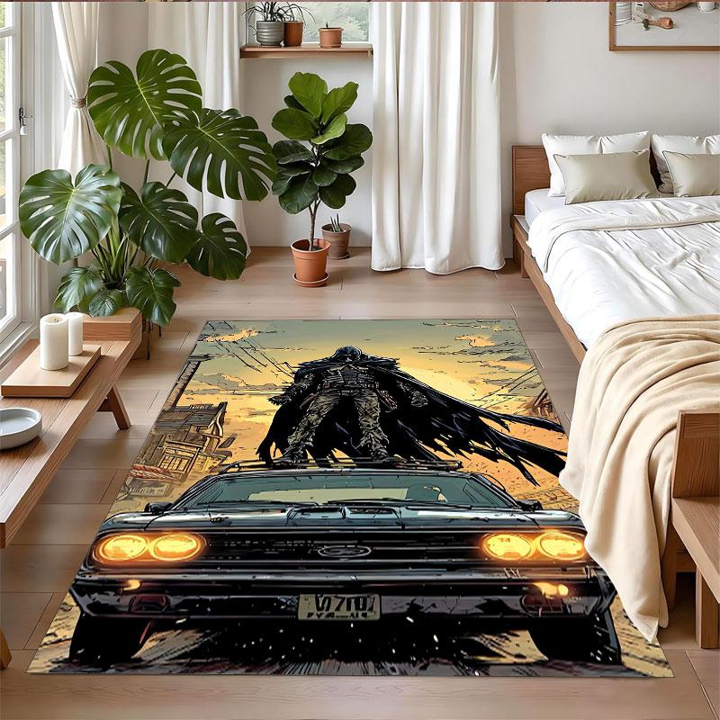 Crystal Velvet Rug Soft Non Slip Indoor Floor Mat Home DecorJeepers Creepers The Creeper