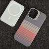 Sunset Moonrise Kevlar Magnetic iPhone 17 Pro Max Case with Creative Lens Stand