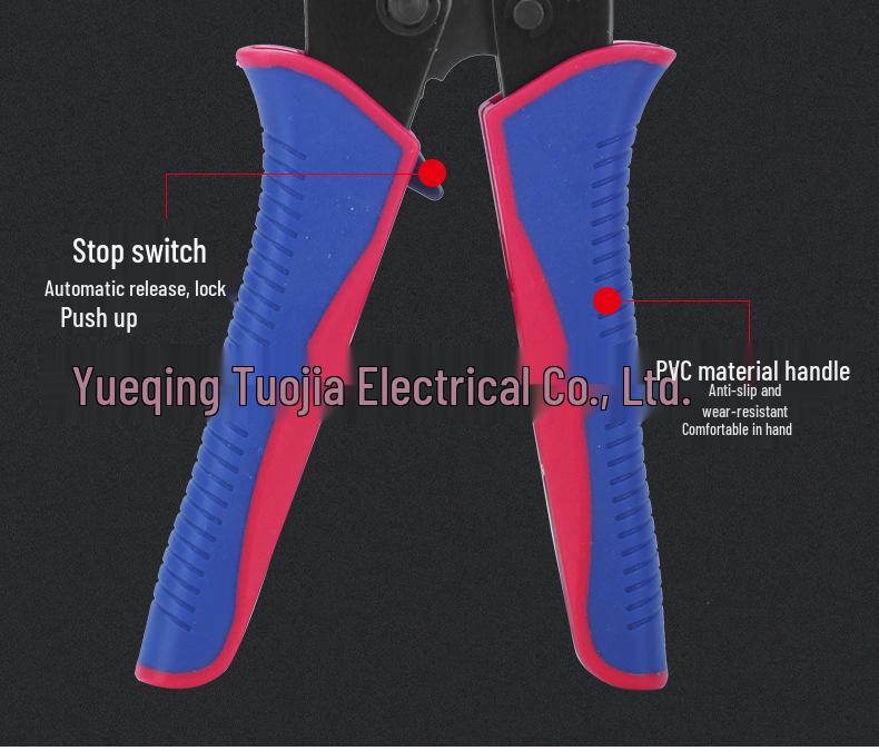 Pre-Insulated Ratchet Crimping Tool Set for Electricians - 30J Model
