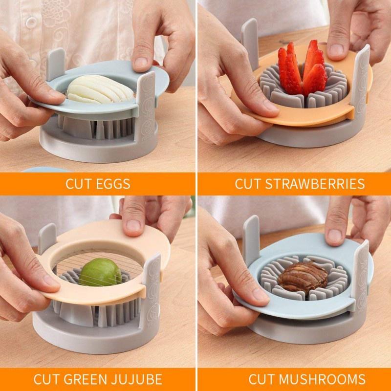 Buy Manual triple egg cutting machine Durable and firm nontoxic labor