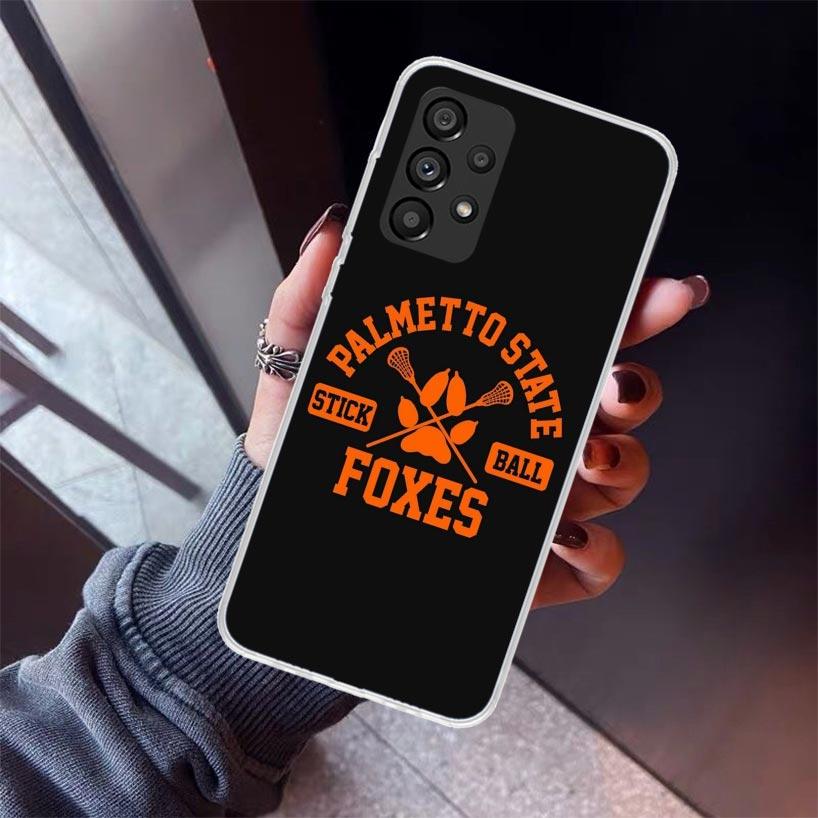 Andreil All For The Game Palmetto State Foxes Phone Case For Samsung Galaxy A12 A52S A42 A32 A22 A51 A50 Note 20 Ultra 10 S10 Pl