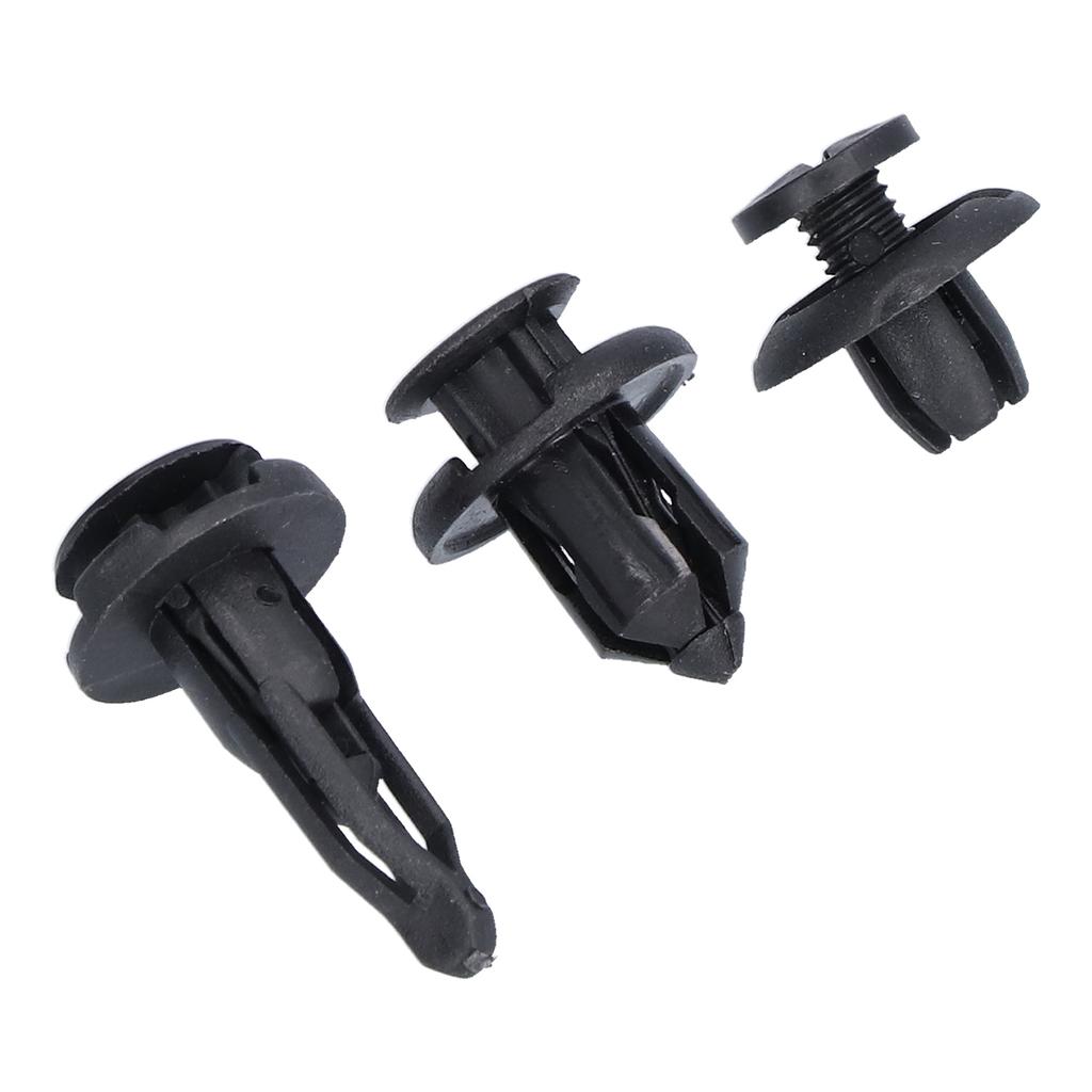 40Pcs Car Retainer Clip Push Fastener Trim Rivet Nylon Accessory Set Kit for Door Panel