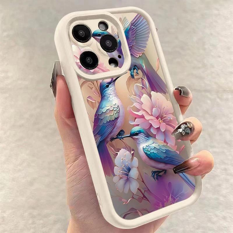 Case for Redmi Note 14 Cases Redmi 12 13 Case Floral Thickened Phone Case for Xiaomi Redmi Note 12 Pro Plus 12S 11 13C 14C Cover