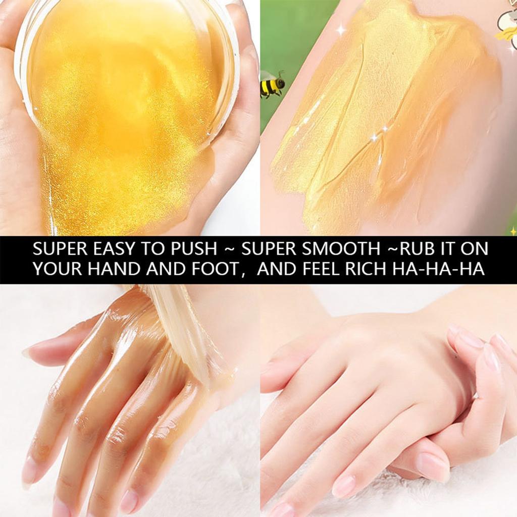 Hand And Foot Peel Mask, Moisturizing Peel-Off Hand Wax Mask, Nourishing Exfoliation Repairs Dry Cracked Skin, Suitable For Men And Women