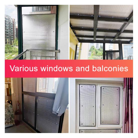 Heat Insulation Window Film Aluminum Foil Reflective Privacy Screen UV