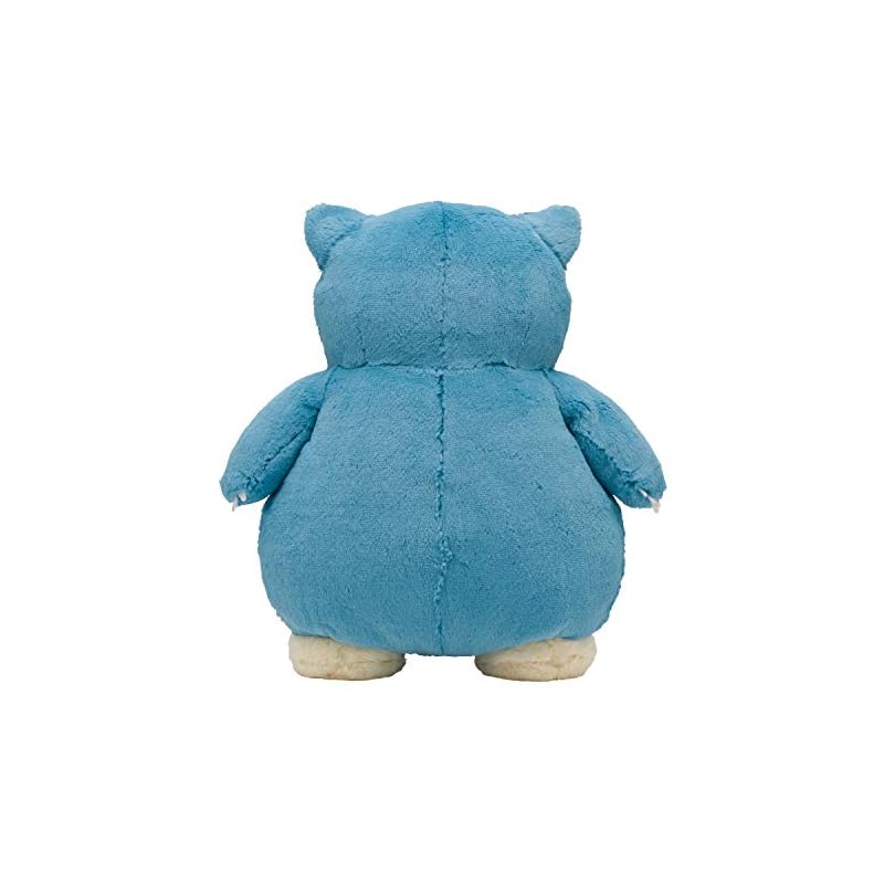 Pokémon Center Original Fluffy Huggable Snorlax Plush Toy 42 X 36 X 16 Cm (H X W X D)