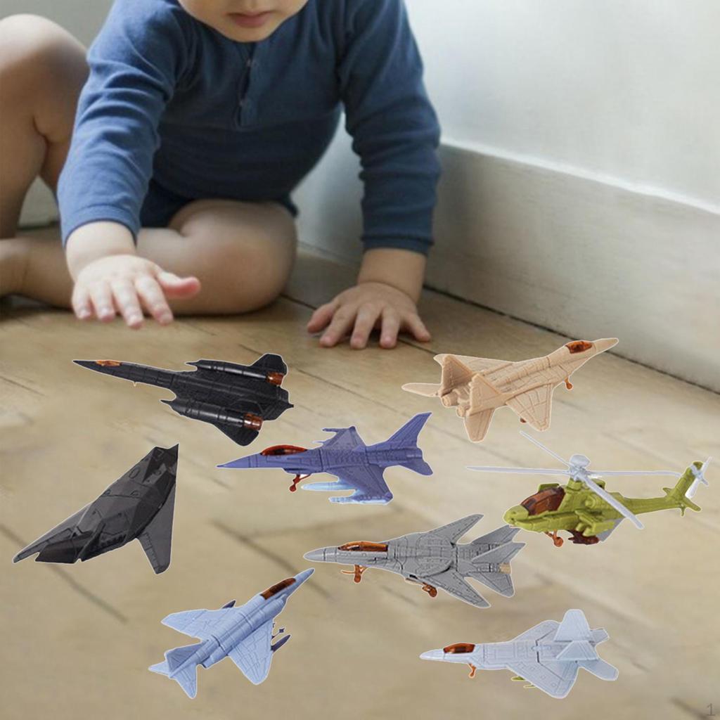 Airplane Model DIY Glider Puzzle Kit Counter Table Decoration for Teens Gifts