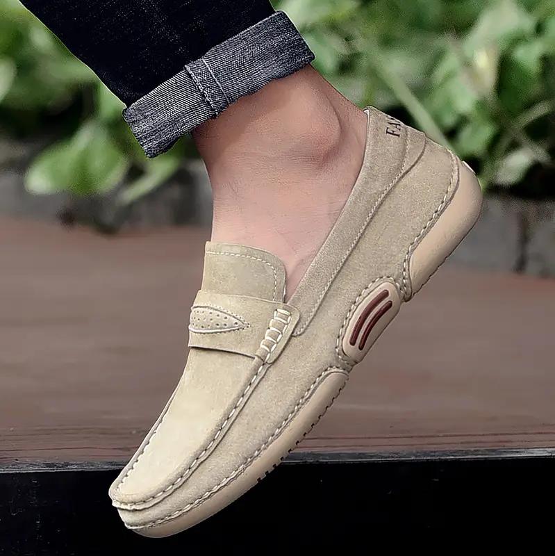 Men's Moccasins Casual Slip On Shoes Driving Shoes