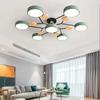Modern LED Chandelier Macaron Ceiling Lamp For Bedroom Children's Room Living Dining Room Interior Decor Lighting Fixture Luster