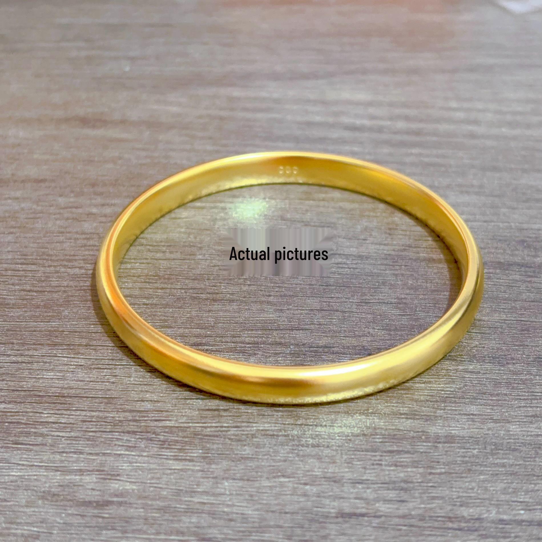 

Винтажный высококачественный браслет из золота 7N, женский браслет из коллекции TikTok 58mm Circumference