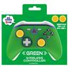 Allone Wireless Controller for Switch, Wired/Wireless Connection, Green, 160mm W x 110mm H x 40mm D