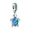 Rame Collezione Mondo Marino Tartaruga Marina Stella Marina Granchietto Polpo Perline alla Moda Compatibile Con Braccialetti da Donna Gioielli Fai da Te