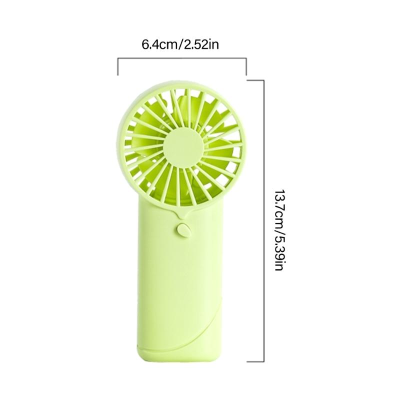 AM3 Battery Operated Powerful Handheld Fan Portable Small Lightweight Makeup Fan for Girl Women Indoor Outdoor