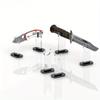 1Set  Acrylic Display Stand Knives Holder Cutter Display Holder Collection Rack Transparent