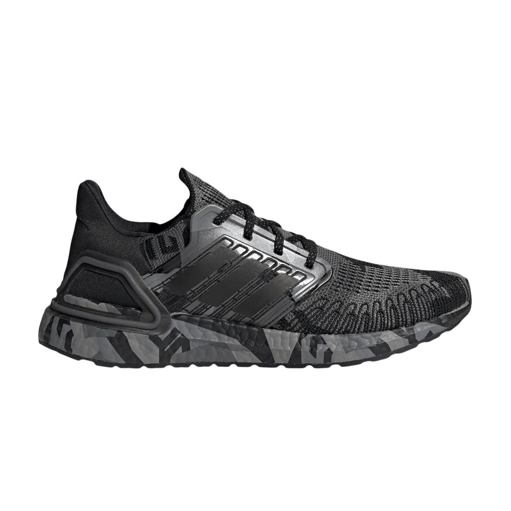 

adidas UltraBoost 20 Geometric Pack - Core Black Grey Men s Shoes H67278 36