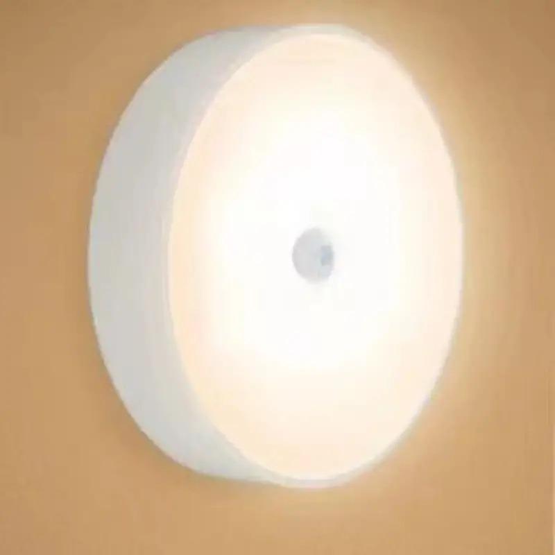 USB Rechargeable Motion Sensor Night Light for Bedrooms, Living Rooms, Hallways and Bathrooms