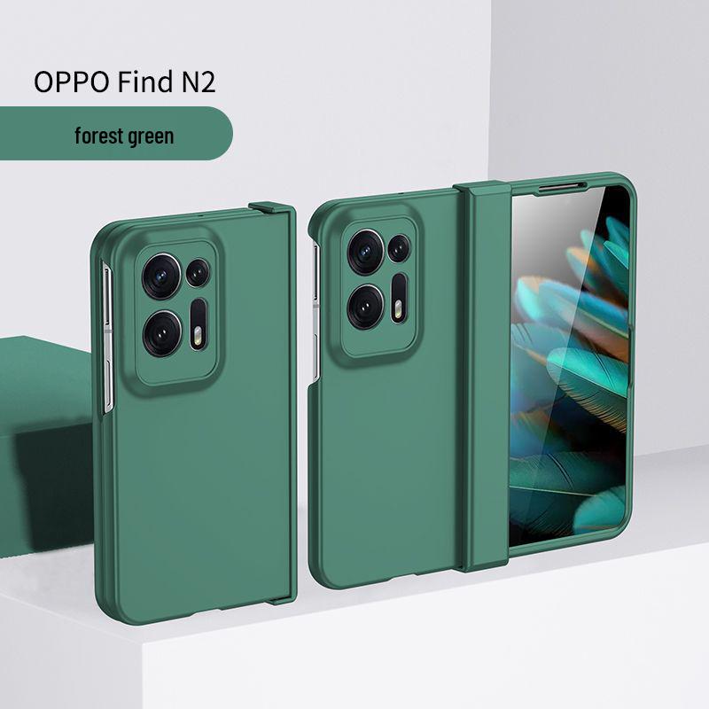 OPPO Find N2 Flip Protective Case: Ultra-Thin, Foldable, Anti-Drop, Cross Pattern Cover for Men & Women